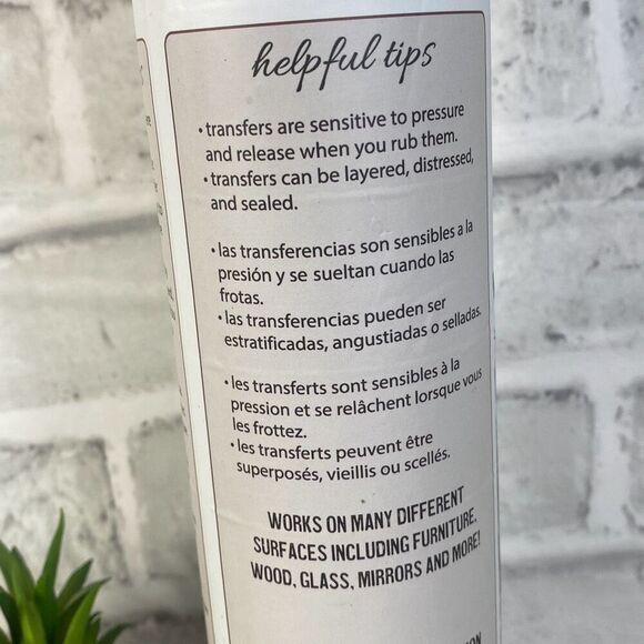 Dixie Belle Tropical Leaves Transfers NIB - Picture 5 of 8